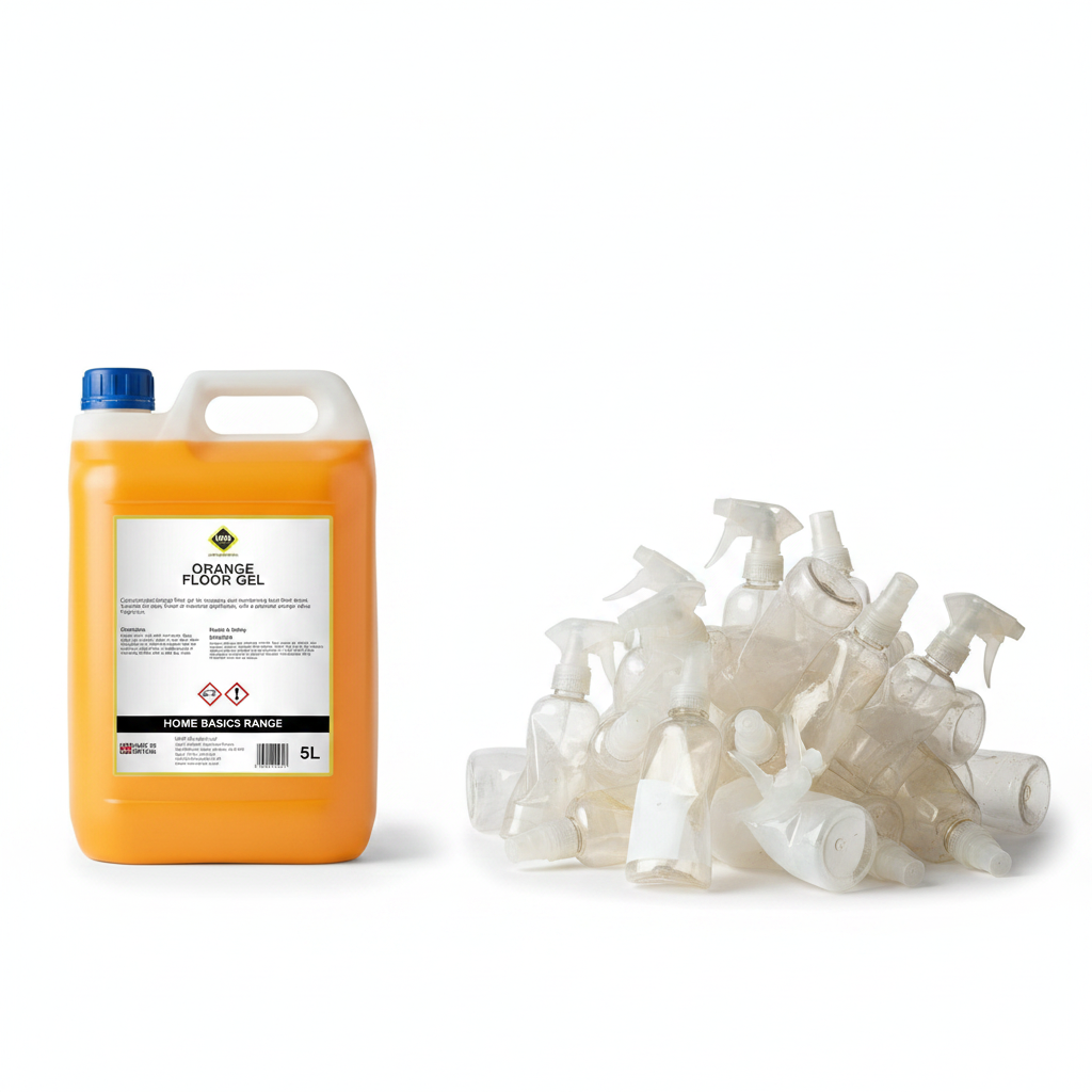 UHS 5 litre concentrate and spray bottles